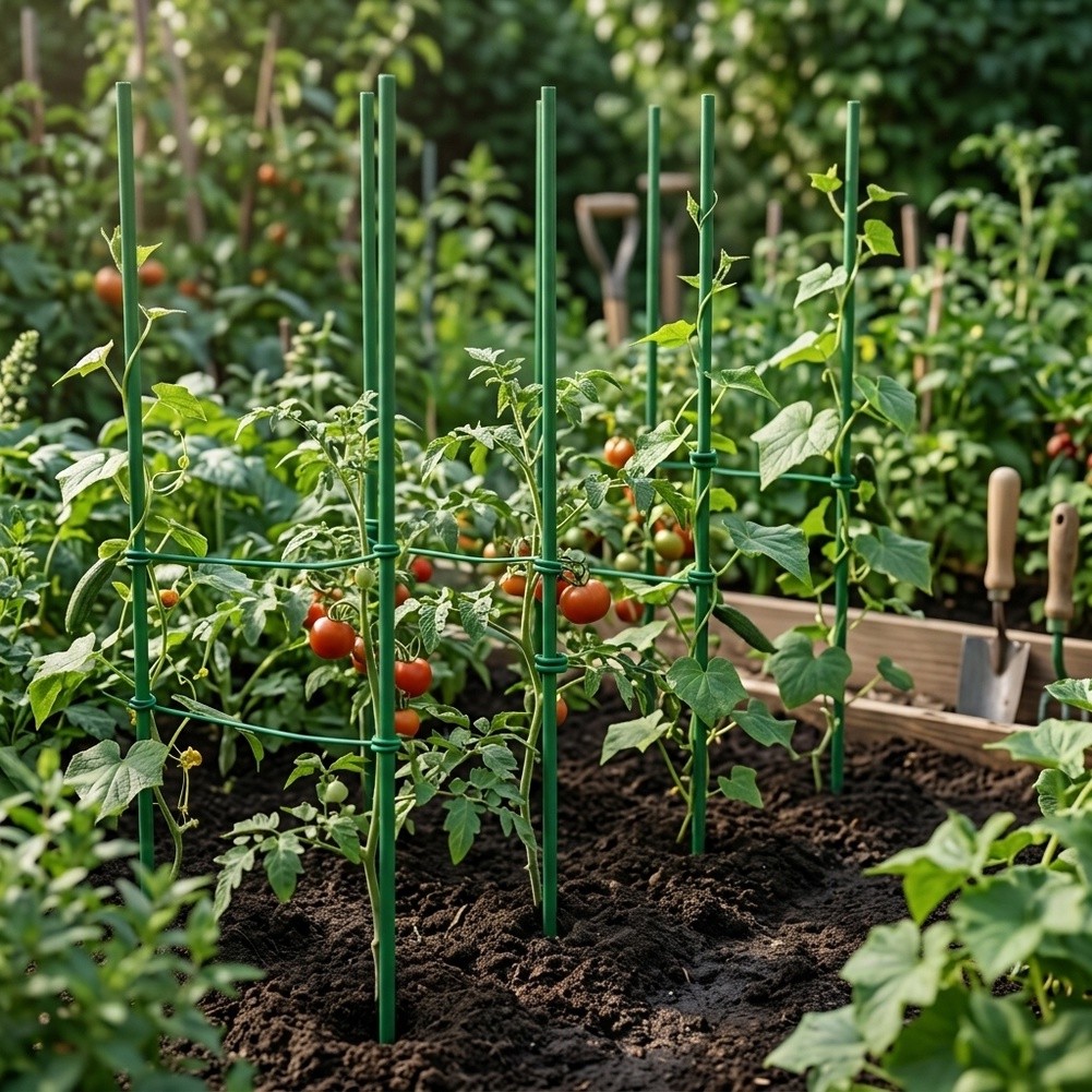 Plant Support Stake - Piquets de jardin réglables de 17
