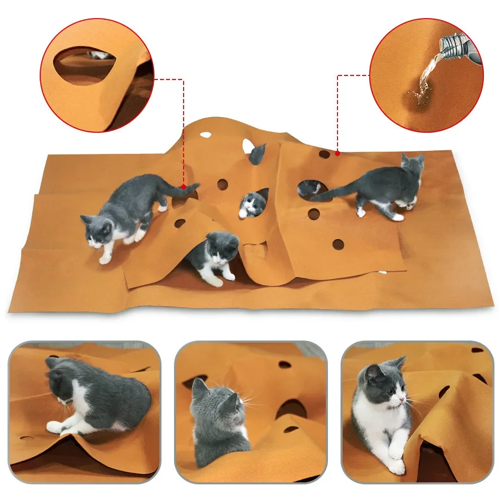 Repotting Mat - Polymères pliables pour jeu de chat,