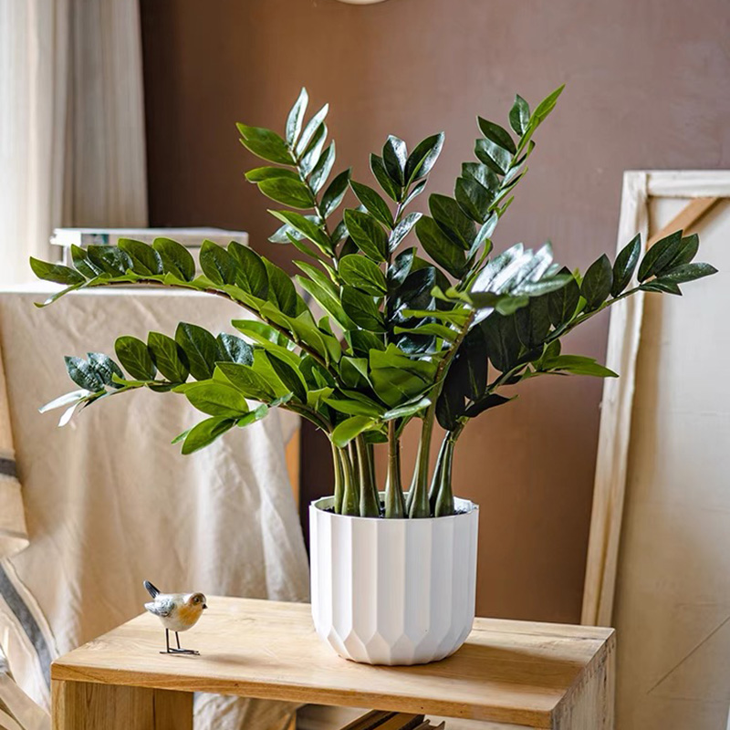 Fiddle Leaf Fig - Grandes Plantes de Ficus Artificielles Tropicales,