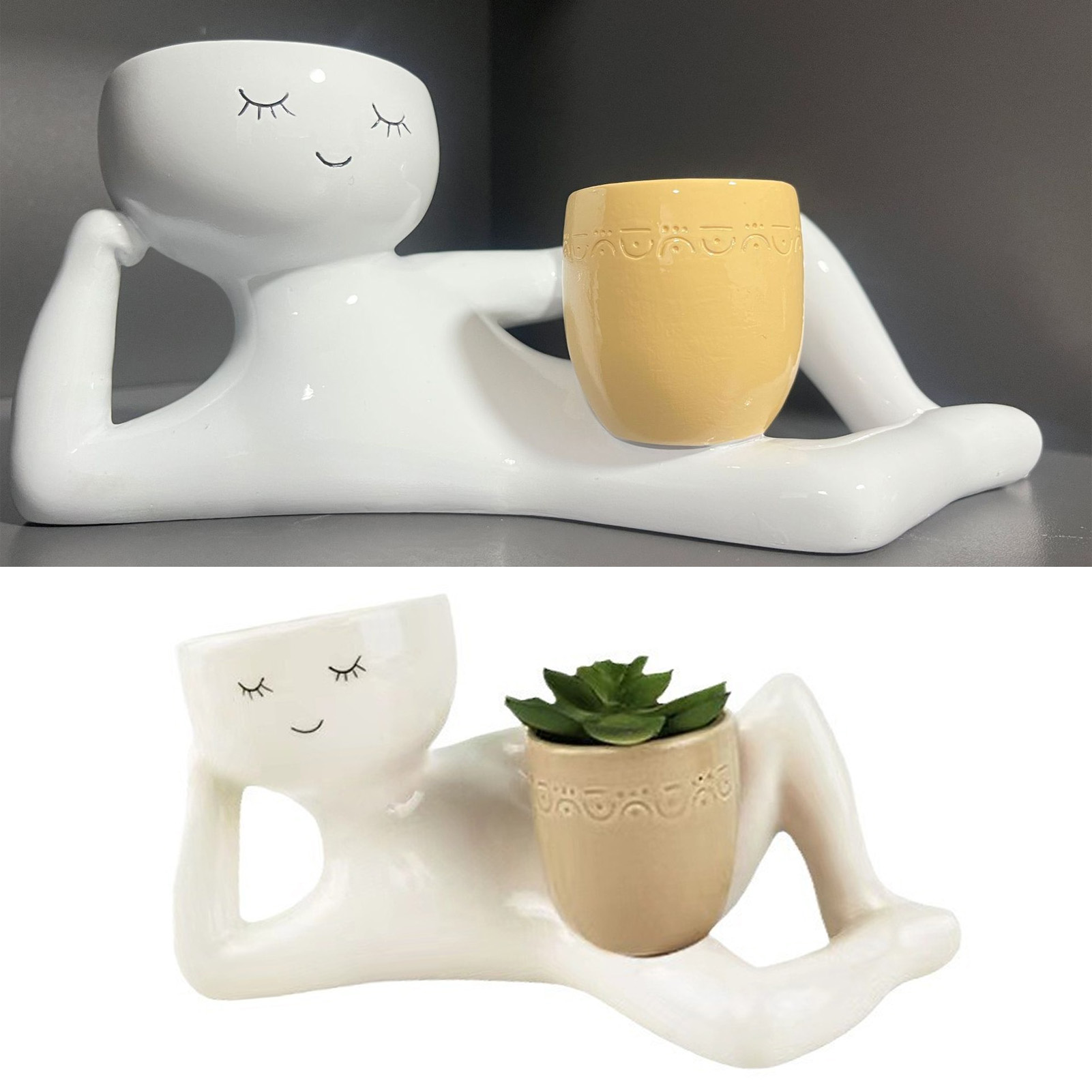 Pot succulent créatif et respi - Terracotta Pot avis et prix