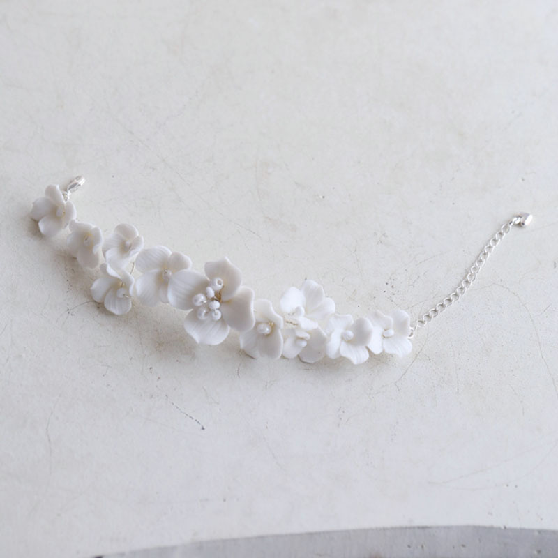 Bracelet en porcelaine blanche - Snake Plant Ceramic avis et prix