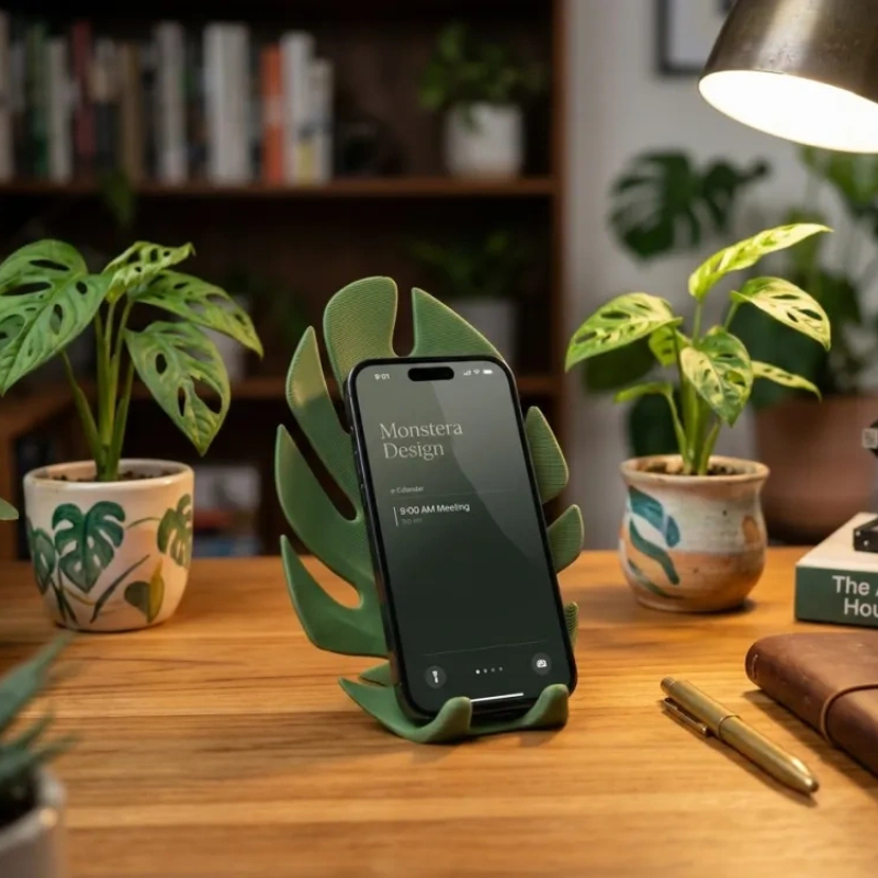 1 support de téléphone 3D en r - Monstera avis et prix